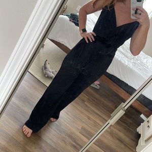 Macys Black Jumpsuit